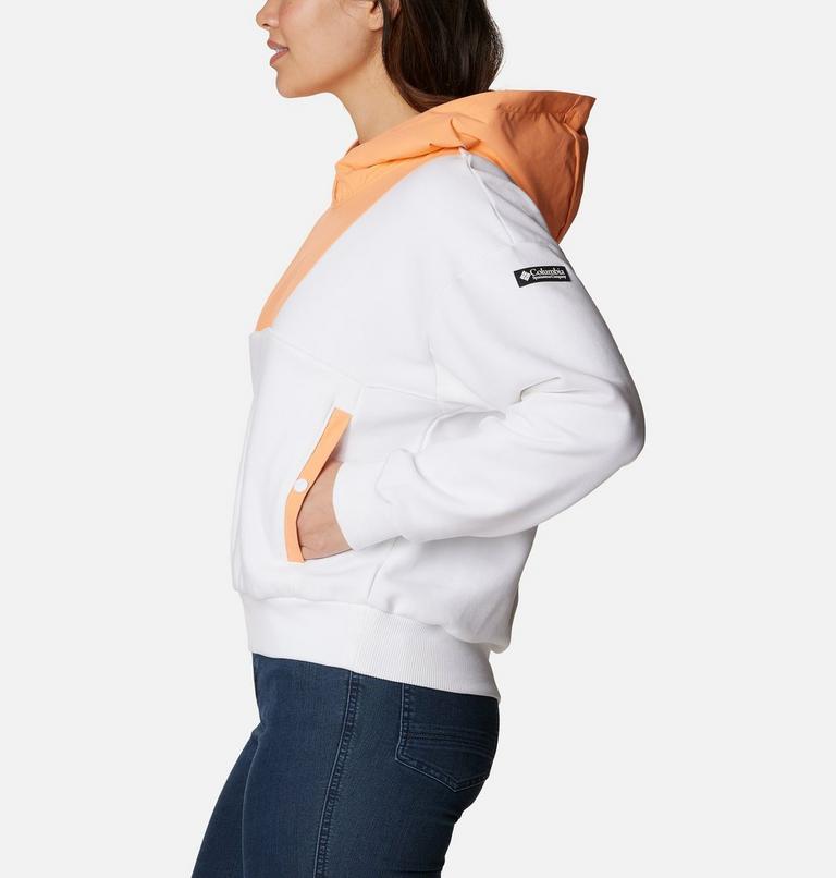 Women's Wintertrainer Graphic Hoodie, Color: White, Bright Nectar, image 3
