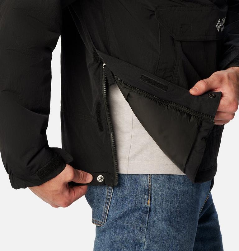 Men's Challenger Remastered Pullover Anorak, Color: Black, image 7