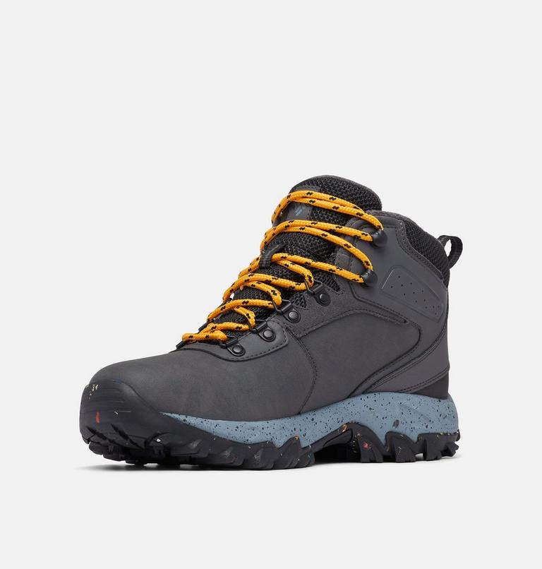 Men's Newton Ridge Waterproof Omni-Heat II Winter Hiking Boot, Color: Dark Grey, Raw Honey, image 8