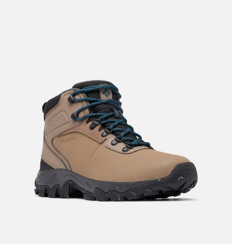 Men's Newton Ridge Waterproof Omni-Heat II Winter Hiking Boot, Color: Ash Brown, Night Wave, image 4