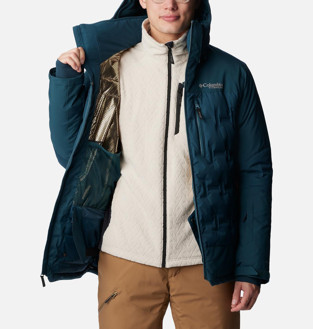 Men's Wild Card™ III Hooded Waterproof Down Ski Jacket |