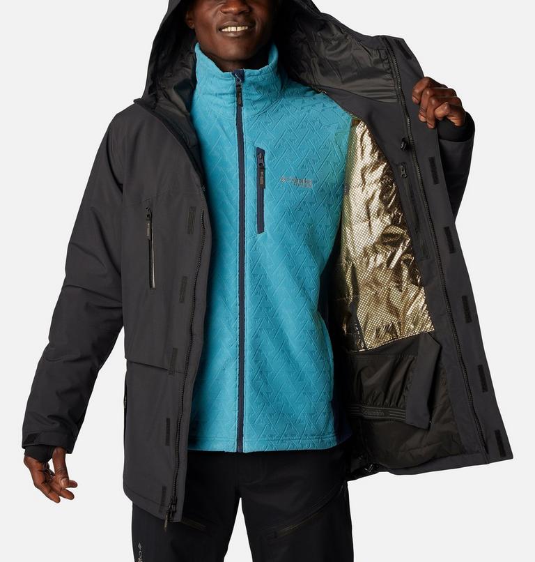 Men's Aerial Ascender II Jacket, Color: Black, image 6