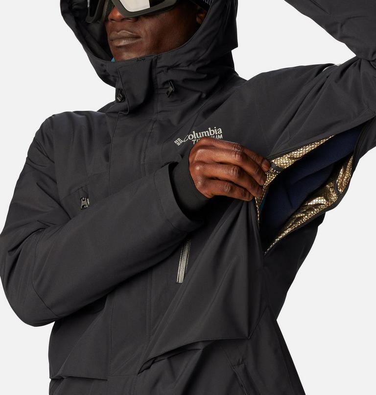 Men's Aerial Ascender II Jacket, Color: Black, image 9