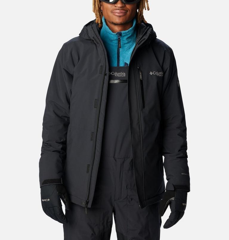 Men's Winter District II Waterproof Ski Jacket - 2023 COLLECTION, Color: Black, image 9