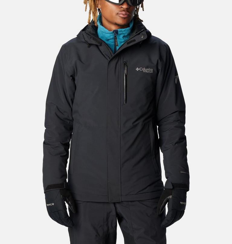 Men's Winter District II Waterproof Ski Jacket - 2023 COLLECTION, Color: Black, image 1