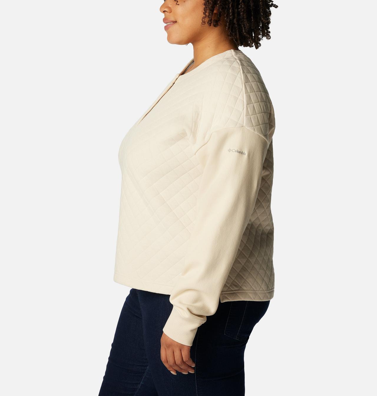 Women's Hart Mountain™ Quilted Crew - Plus Size 3