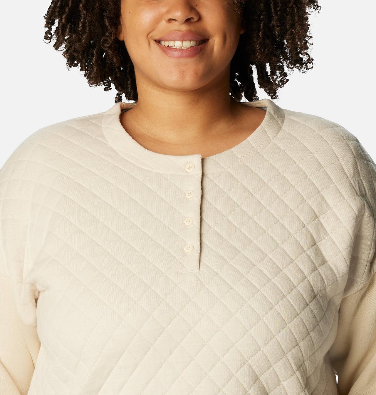 Women's Hart Mountain™ Quilted Crew - Plus Size 4