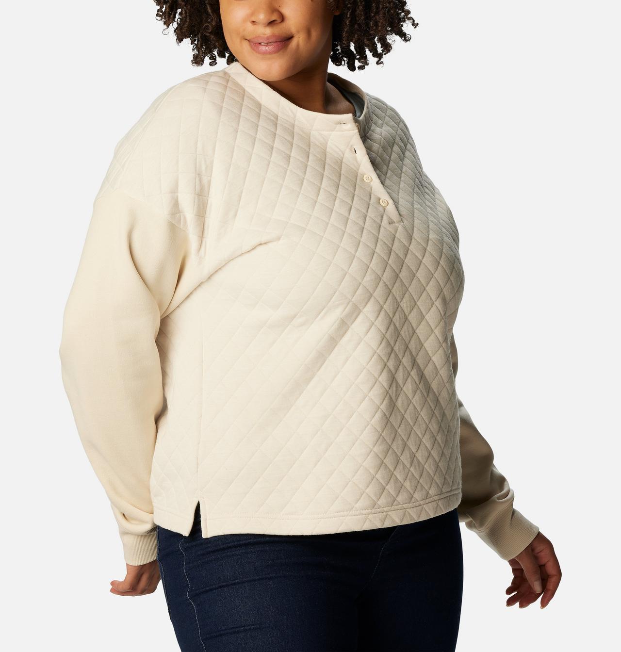 Women's Hart Mountain™ Quilted Crew - Plus Size 5