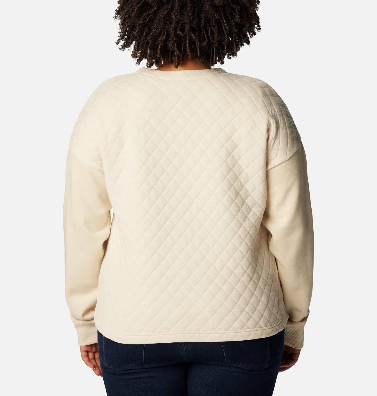 Women's Hart Mountain™ Quilted Crew - Plus Size 2