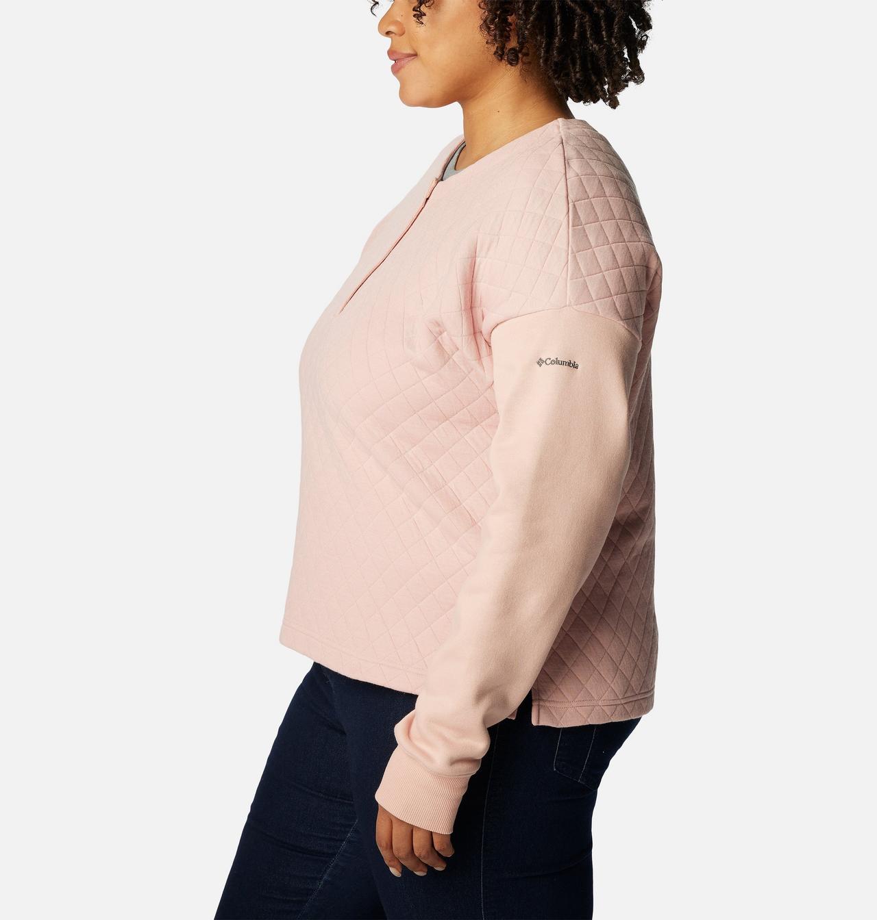 Women's Hart Mountain™ Quilted Crew - Plus Size 3