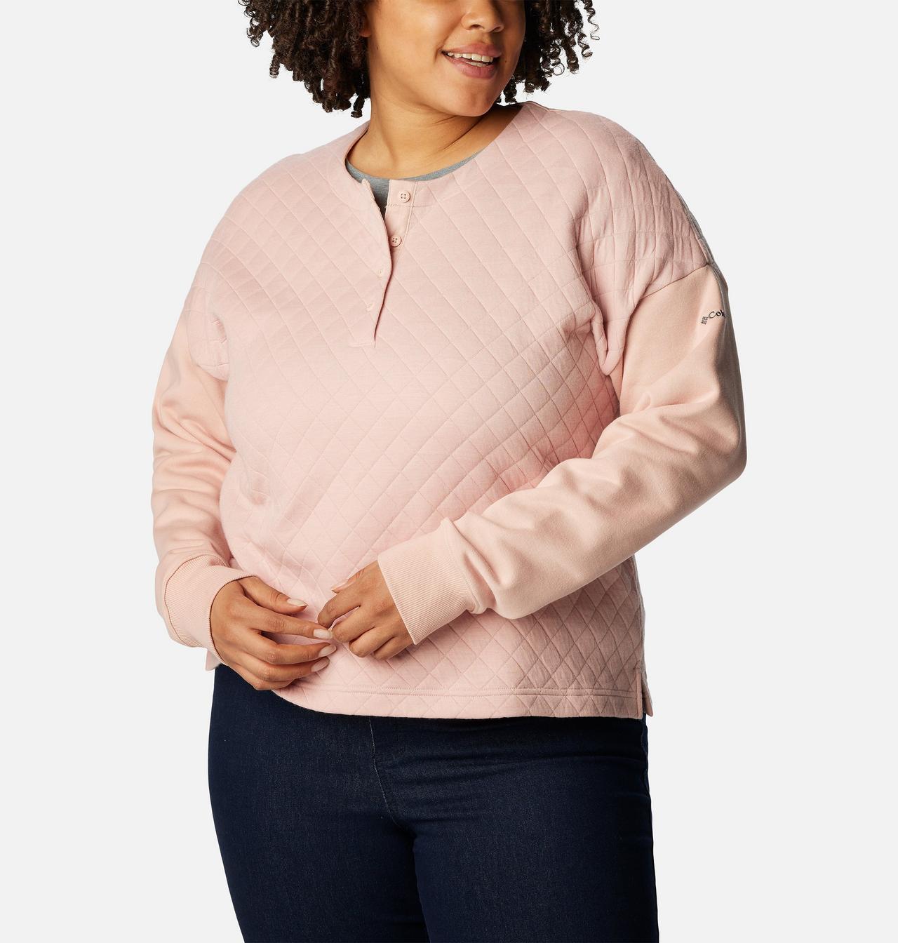 Women's Hart Mountain™ Quilted Crew - Plus Size 5
