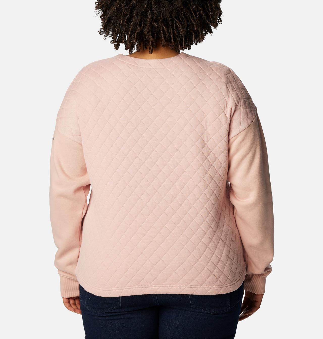 Women's Hart Mountain™ Quilted Crew - Plus Size 2