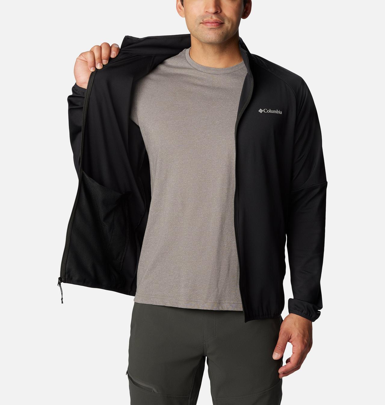 Men's Black Mesa™ Knit Full Zip Jacket 5