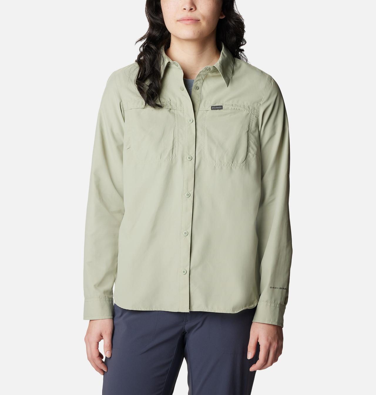 Chemise Columbia Silver Ridge Homme, Manches Longues, à Carreaux, UPF 30, Taille M