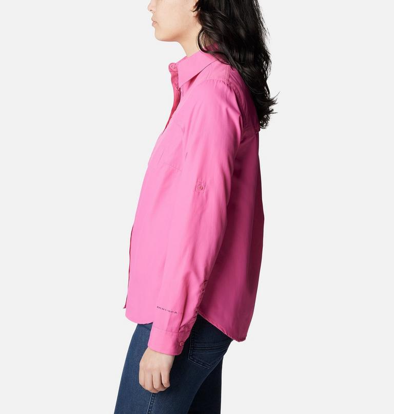 Women's Silver Ridge 3.0 Shirt, Color: Wild Geranium, image 3