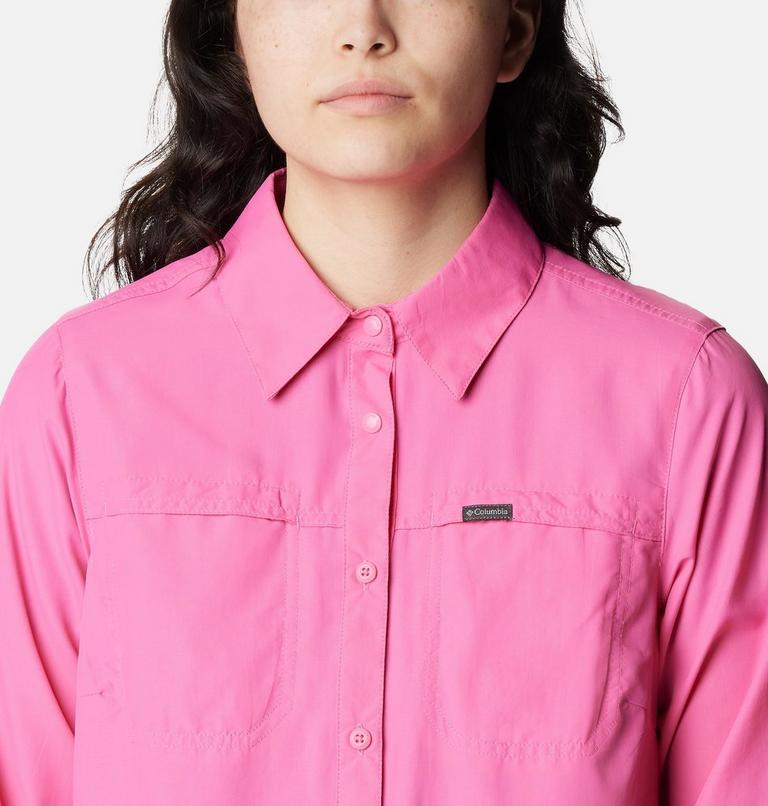 Women's Silver Ridge 3.0 Shirt, Color: Wild Geranium, image 4