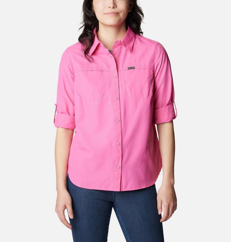 Women's Silver Ridge 3.0 Shirt, Color: Wild Geranium, image 7