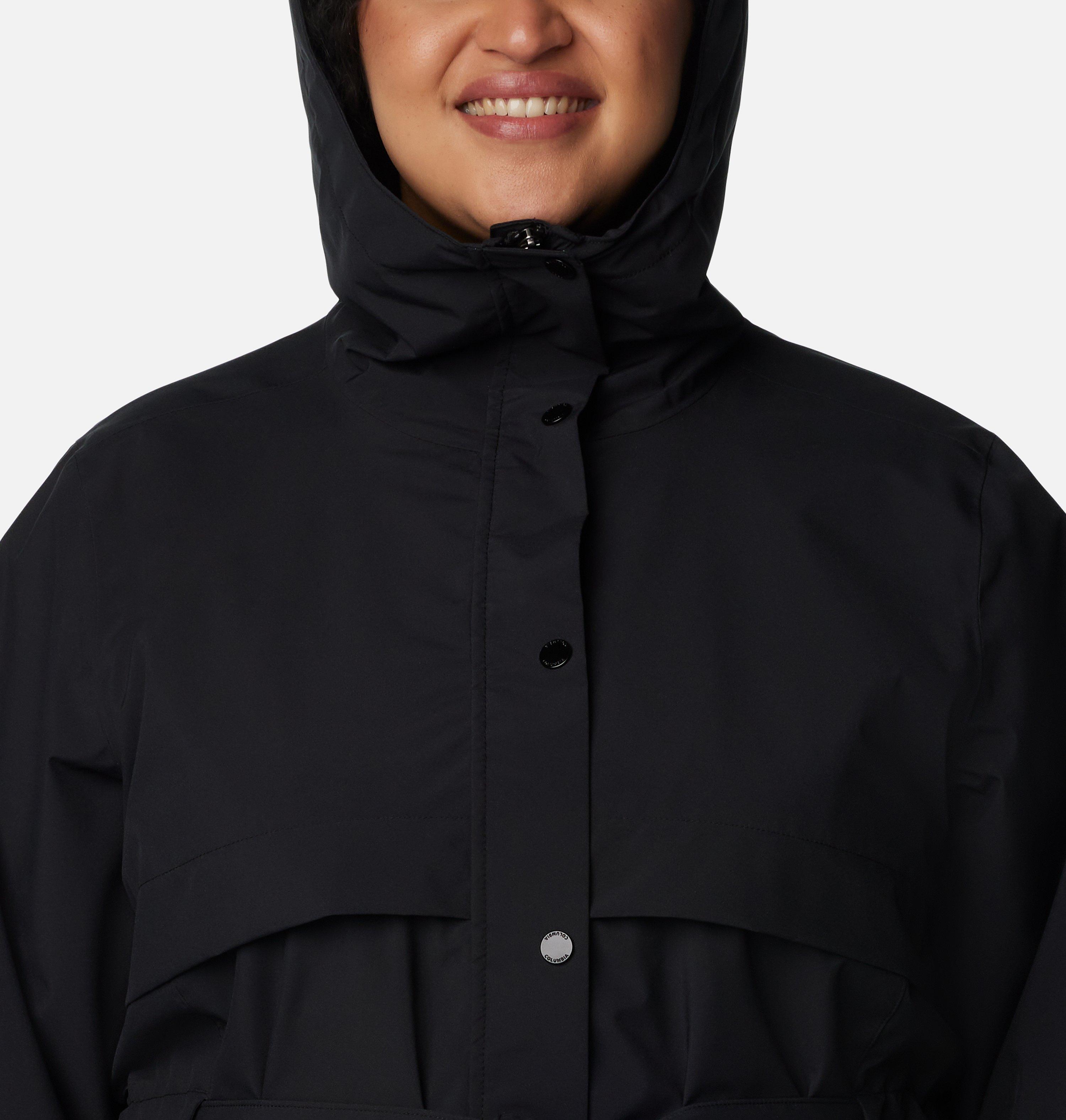 Women's Long Valley Trench II - Plus Size 4
