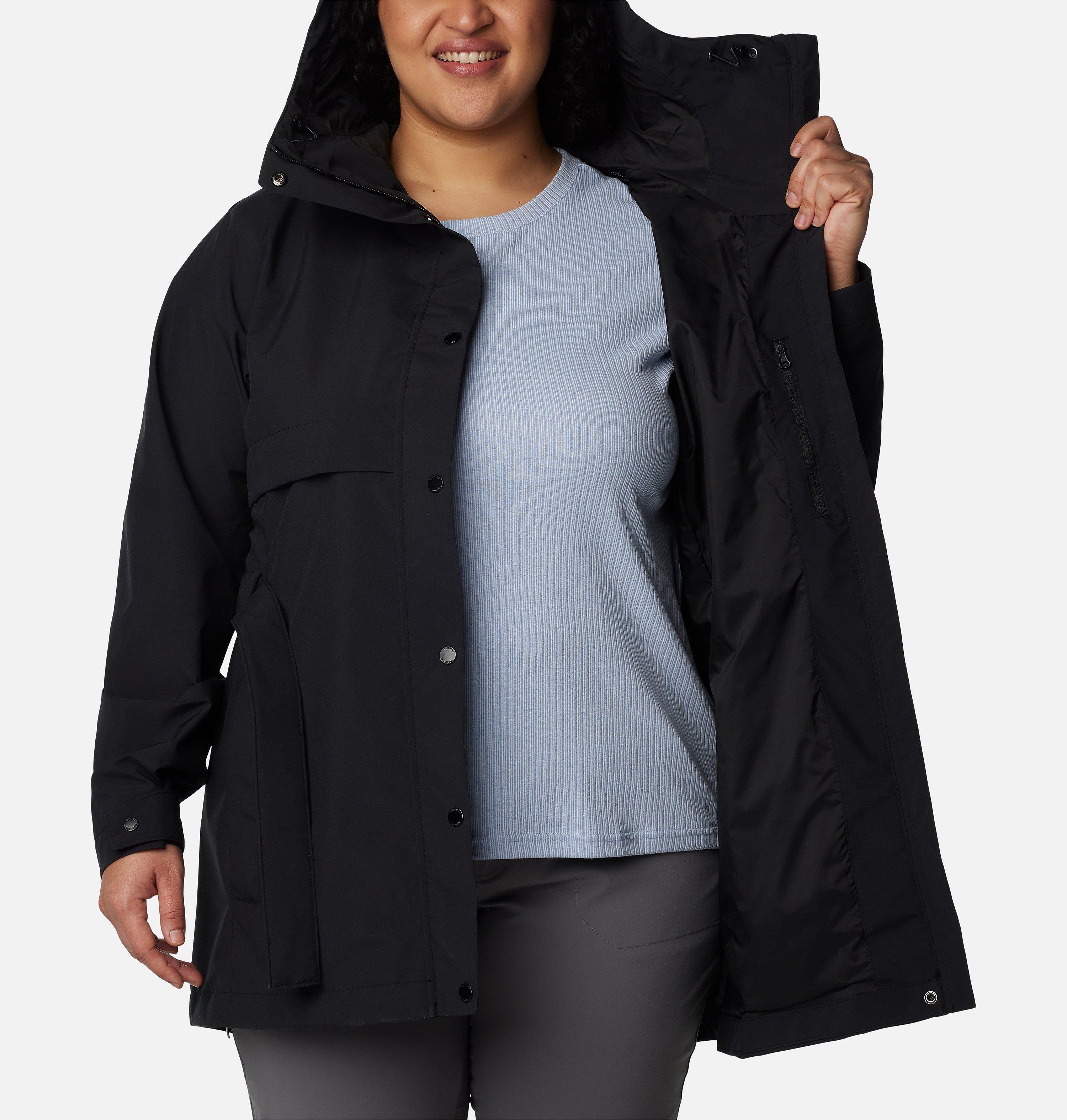 Women's Long Valley Trench II - Plus Size 5