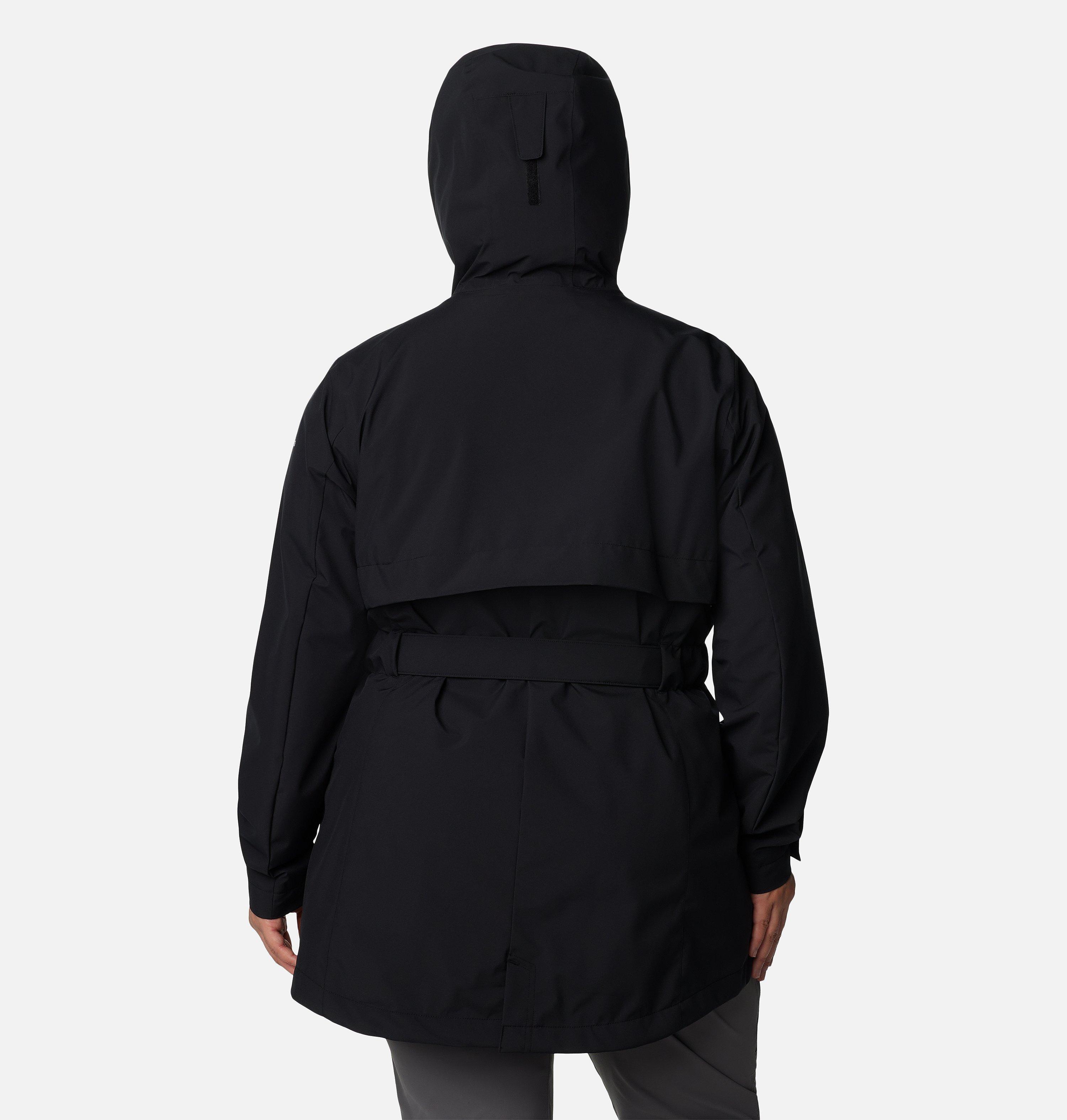 Women's Long Valley Trench II - Plus Size 2