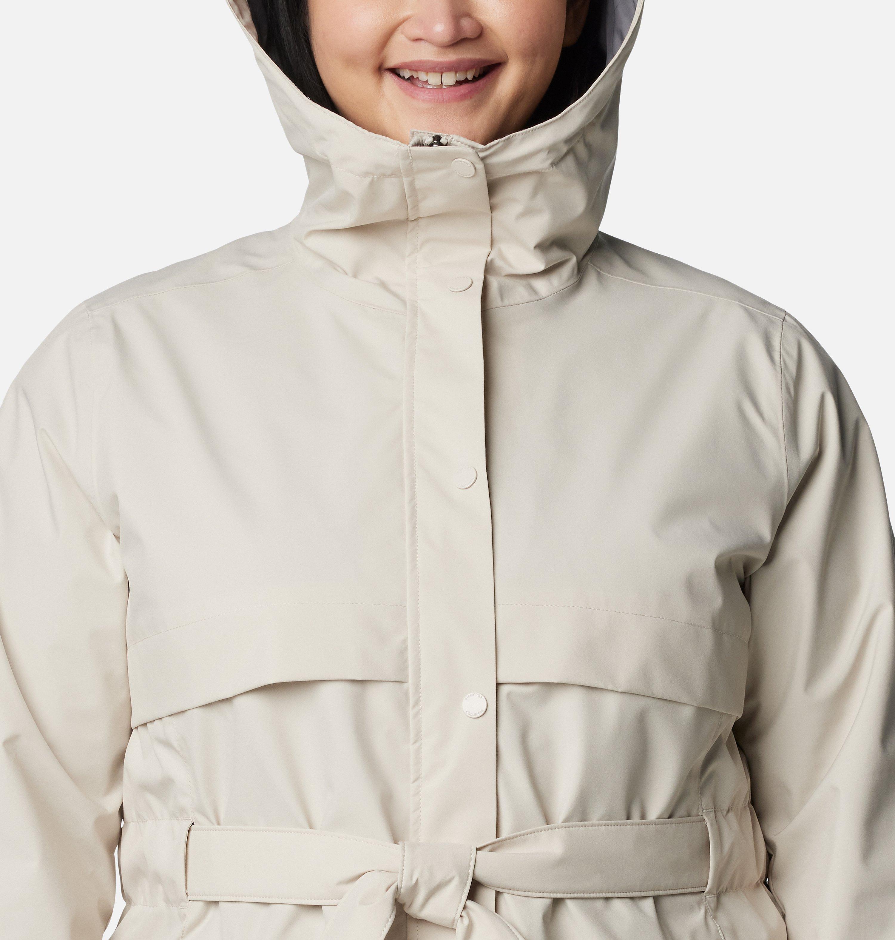 Women's Long Valley Trench II - Plus Size 4