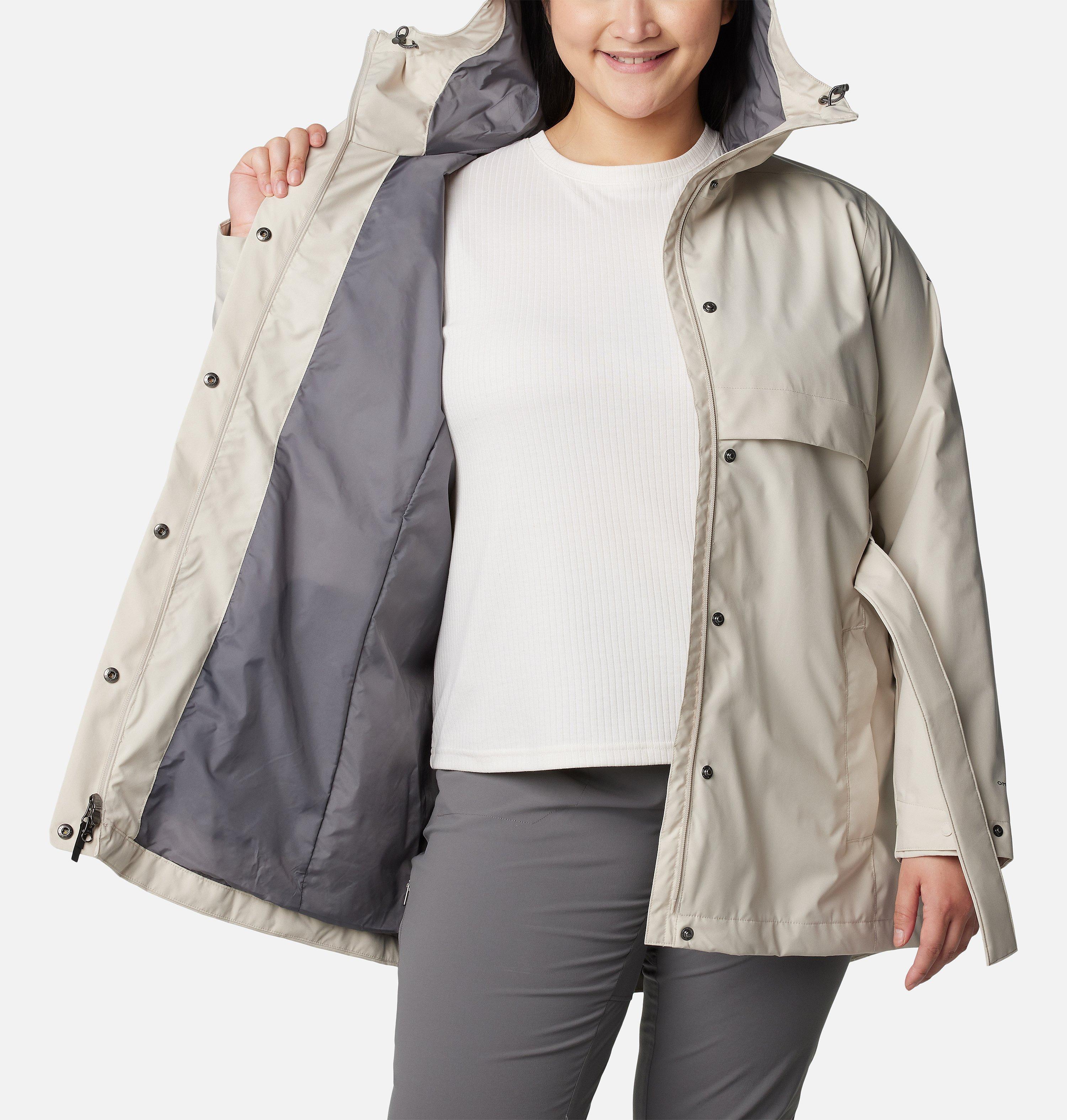 Women's Long Valley Trench II - Plus Size 5