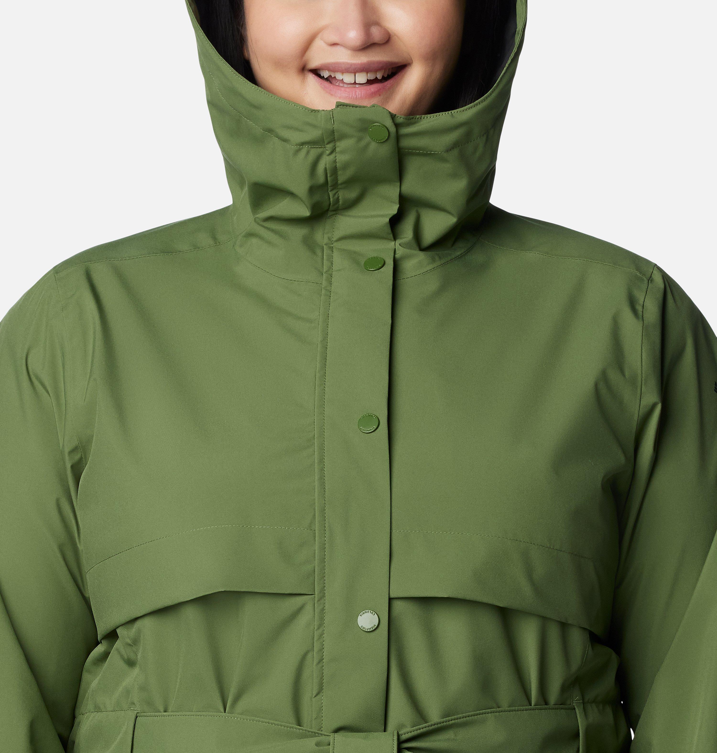 Women's Long Valley Trench II - Plus Size 4