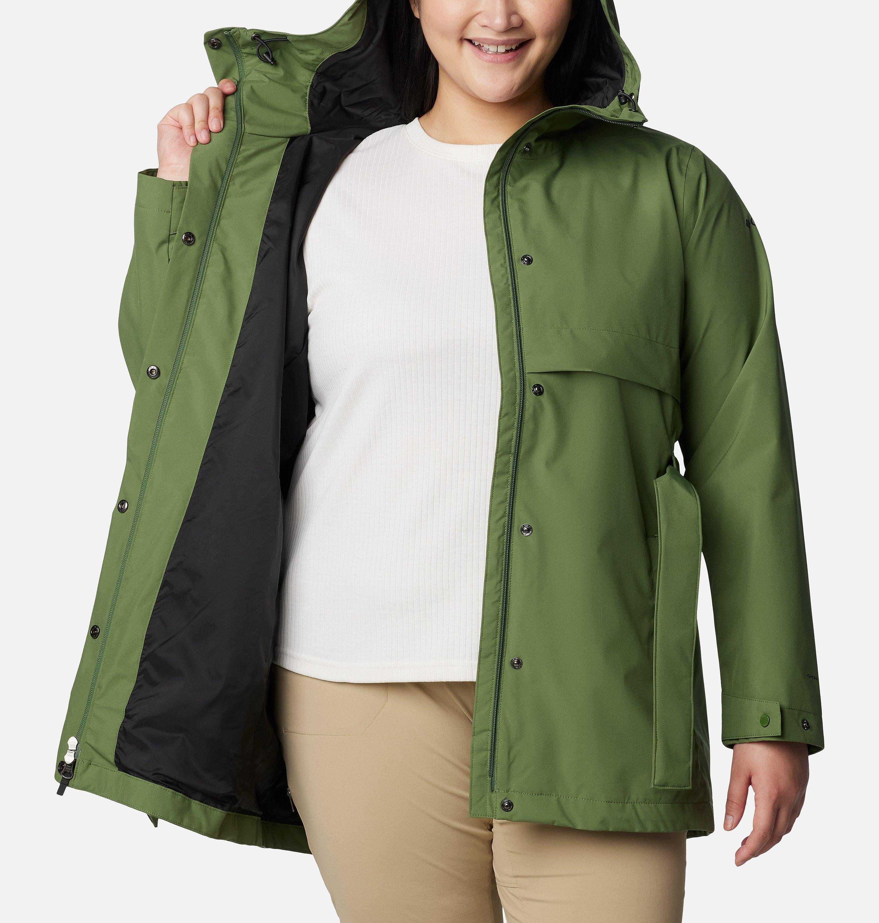 Women's Long Valley Trench II - Plus Size 5
