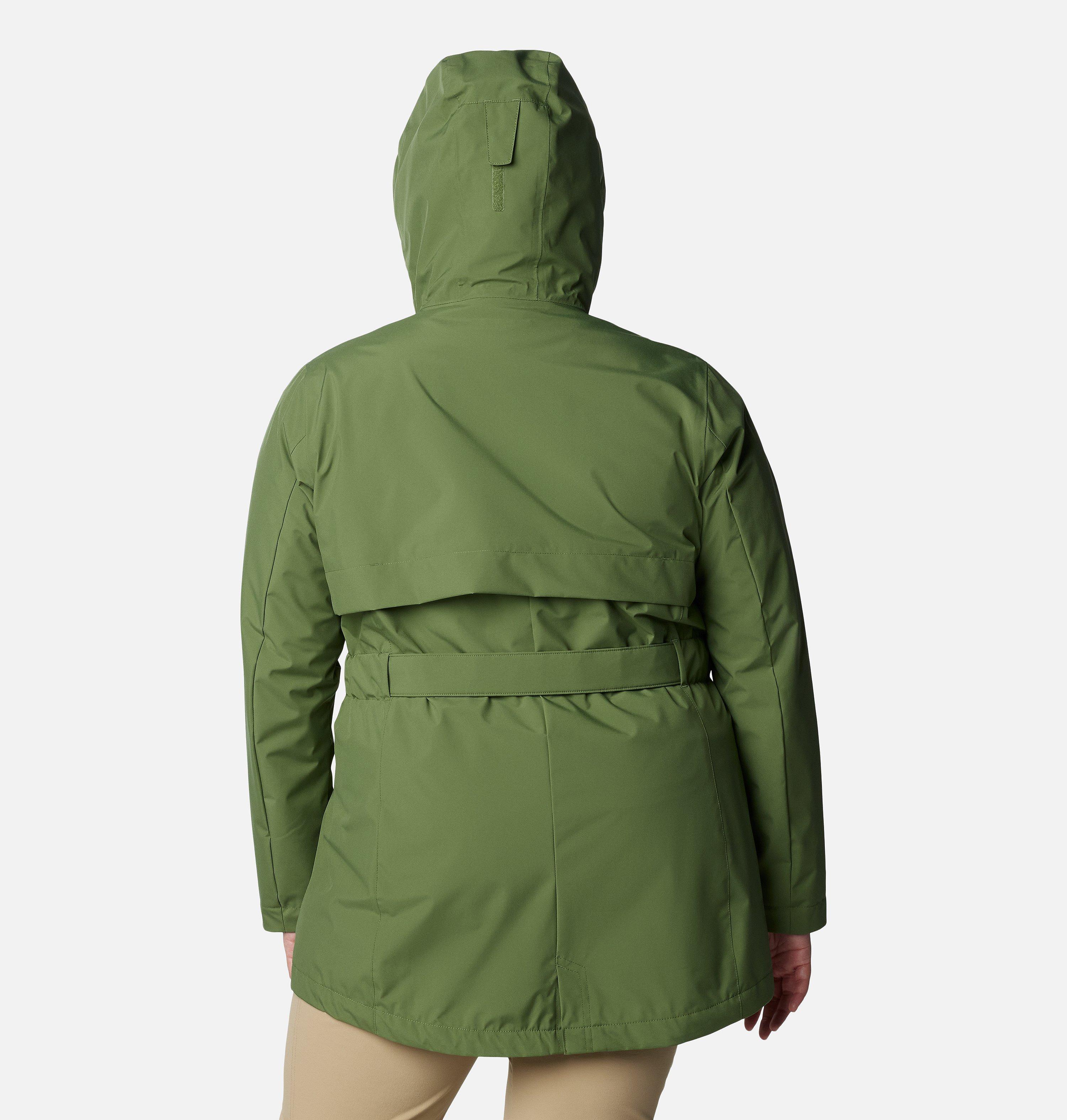Women's Long Valley Trench II - Plus Size 2