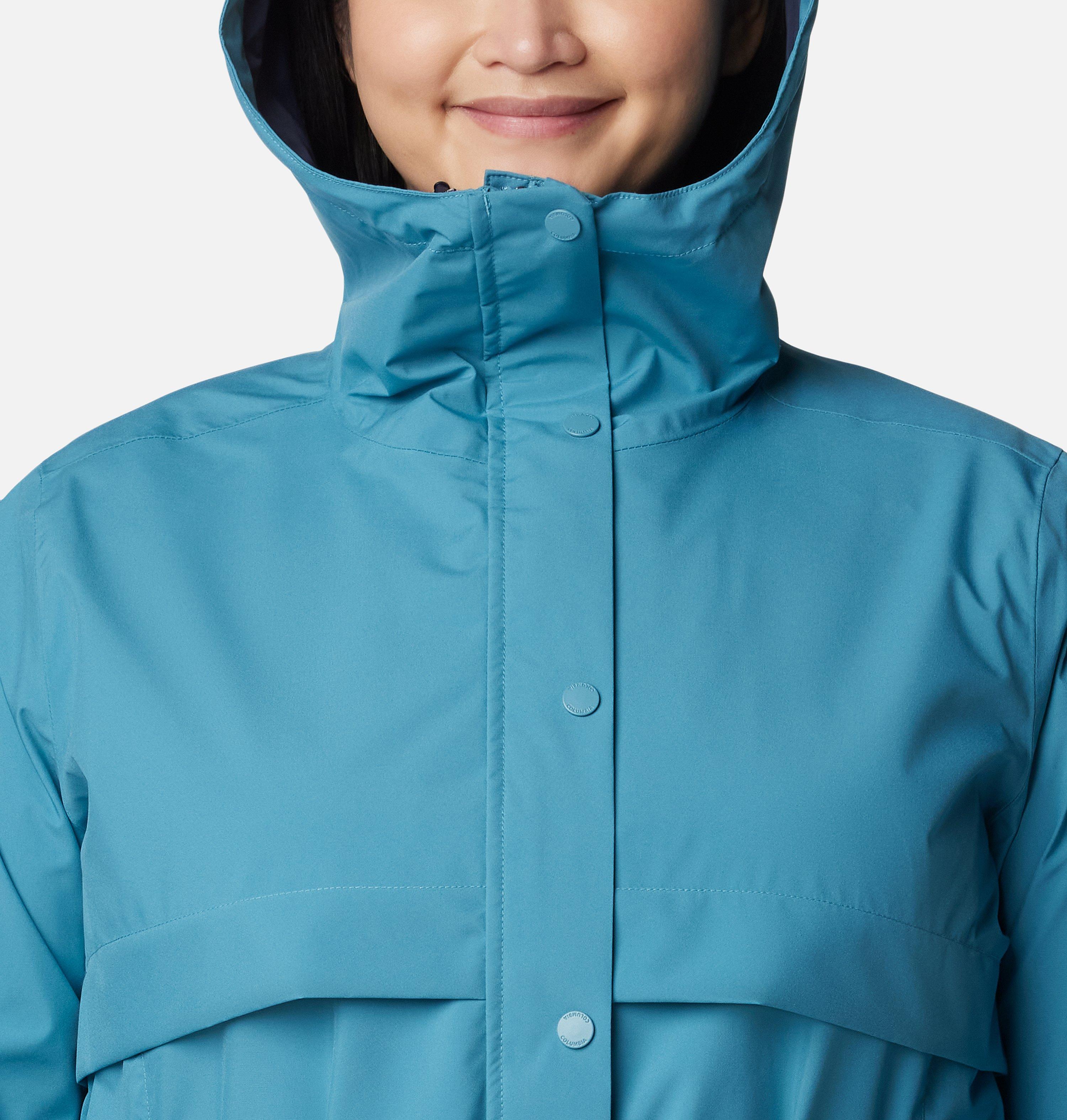 Women's Long Valley Trench II - Plus Size 4