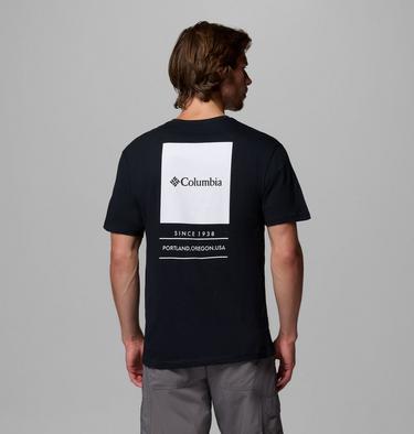 Men's Barton Springs Graphic T-Shirt, Color: Black, image 1