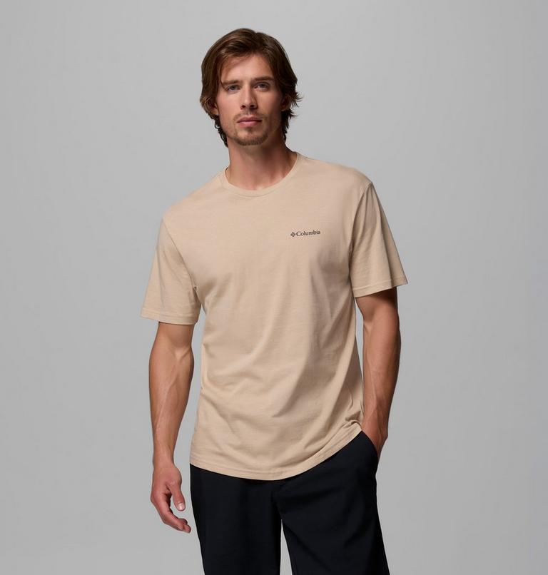 Camiseta estampada Barton Springs para hombre, Color: Ancient Fossil, image 3