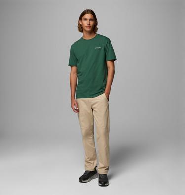 Men's Barton Springs Graphic T-Shirt, Color: Rain Forest, Dark Stone, image 4