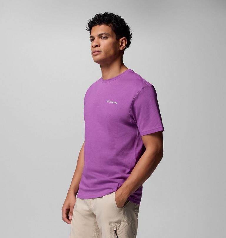 Camiseta estampada Barton Springs para hombre, Color: Razzle, image 4