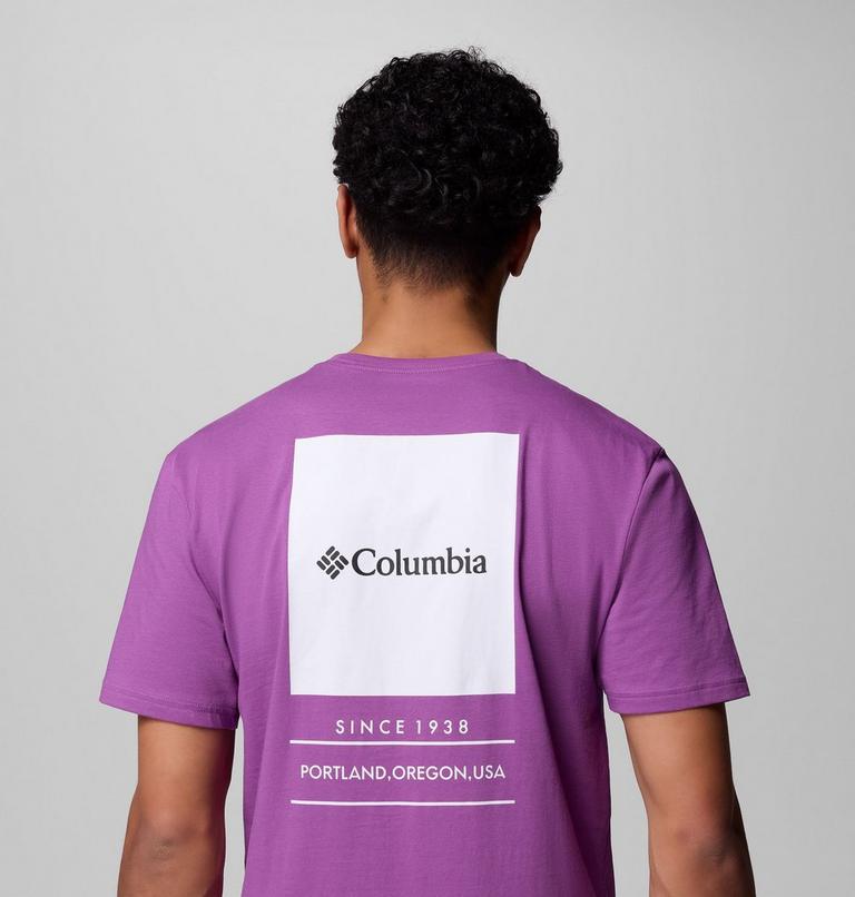 Camiseta estampada Barton Springs para hombre, Color: Razzle, image 6