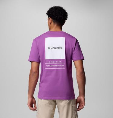 Men's Barton Springs Graphic T-Shirt, Color: Razzle, image 15