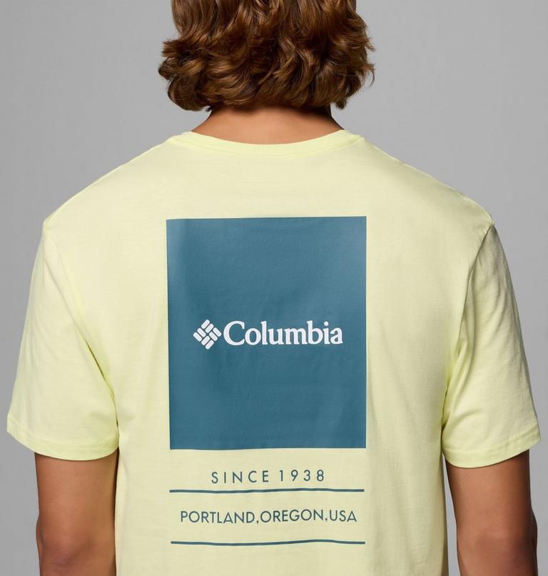Men's Barton Springs Graphic T-Shirt, Color: Citron Haze, Everblue, image 6