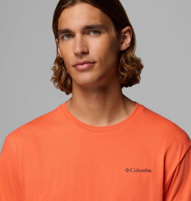 Men's Barton Springs Graphic T-Shirt, Color: Zing, Black, image 5