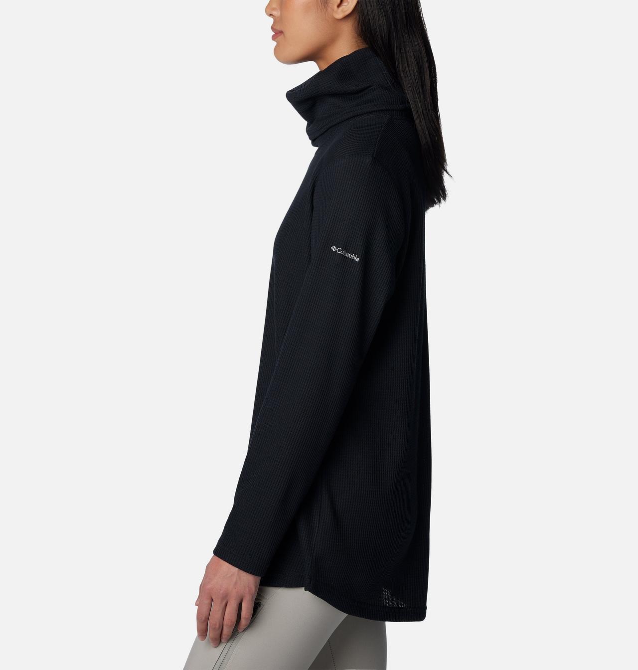Women's Holly Hideaway™ Waffle Cowl Neck Pullover 3