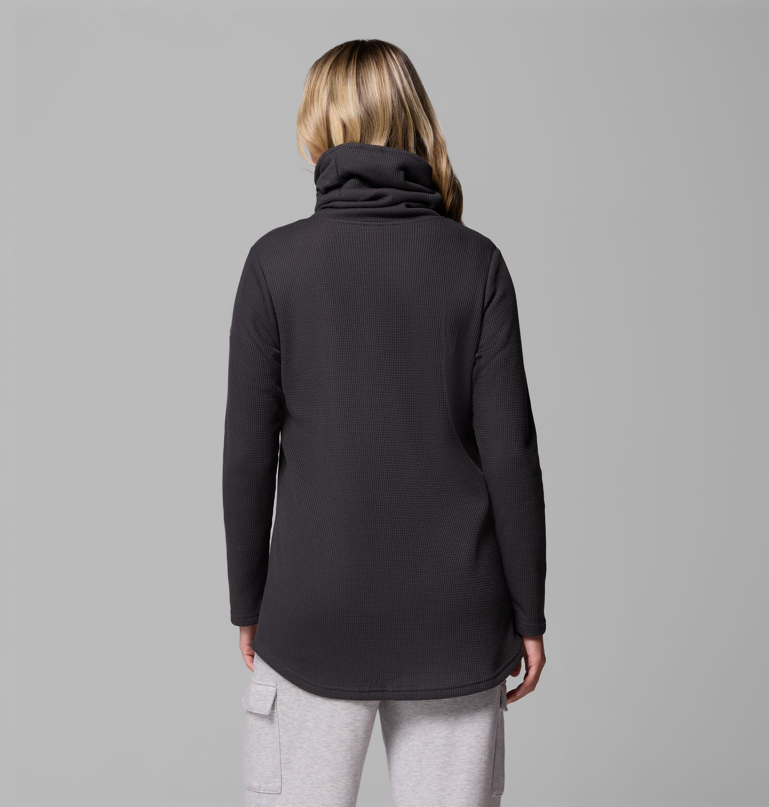 Women's Holly Hideaway Waffle Cowl Neck Pullover 3