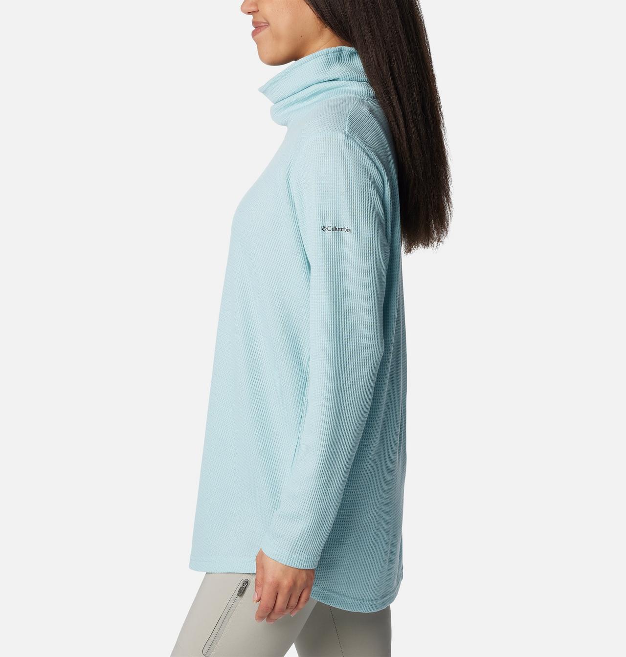 Women's Holly Hideaway™ Waffle Cowl Neck Pullover 3