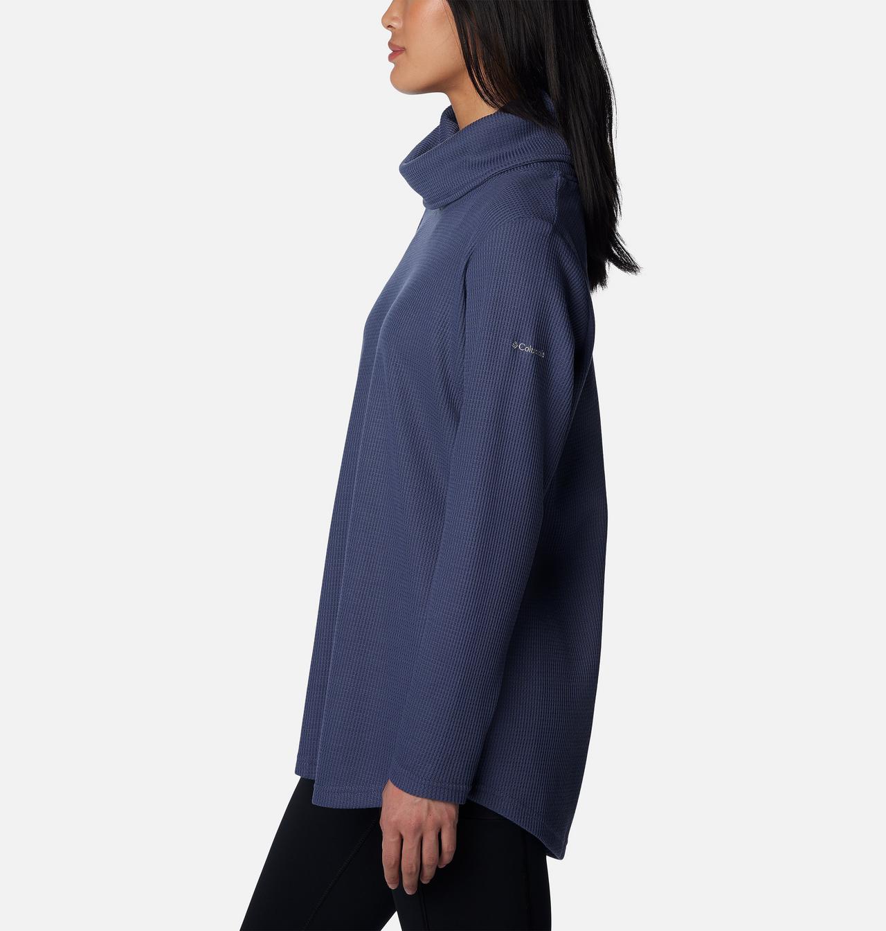 Women's Holly Hideaway™ Waffle Cowl Neck Pullover 3