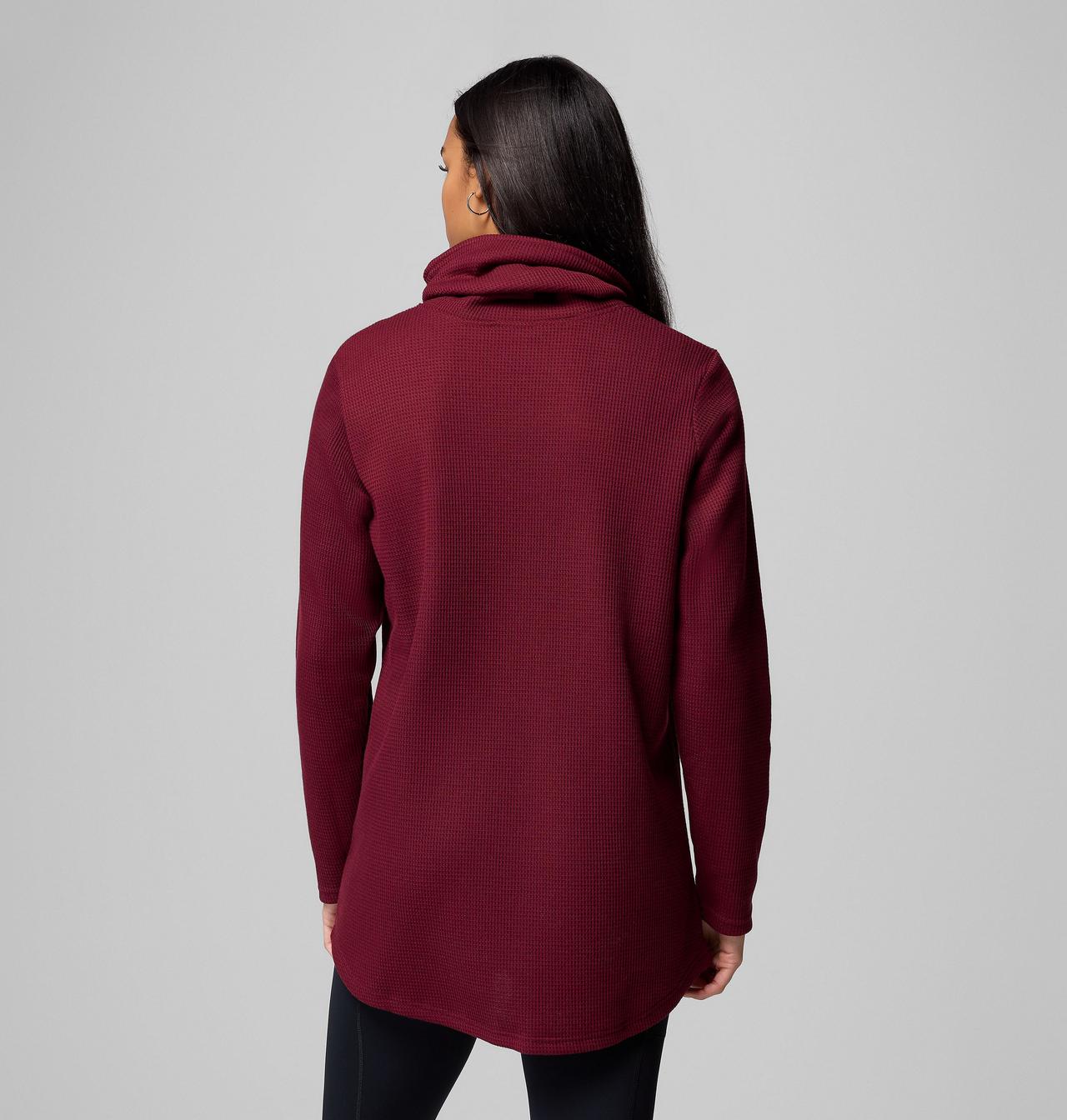 Women's Holly Hideaway™ Waffle Cowl Neck Pullover | 624 | XS 3