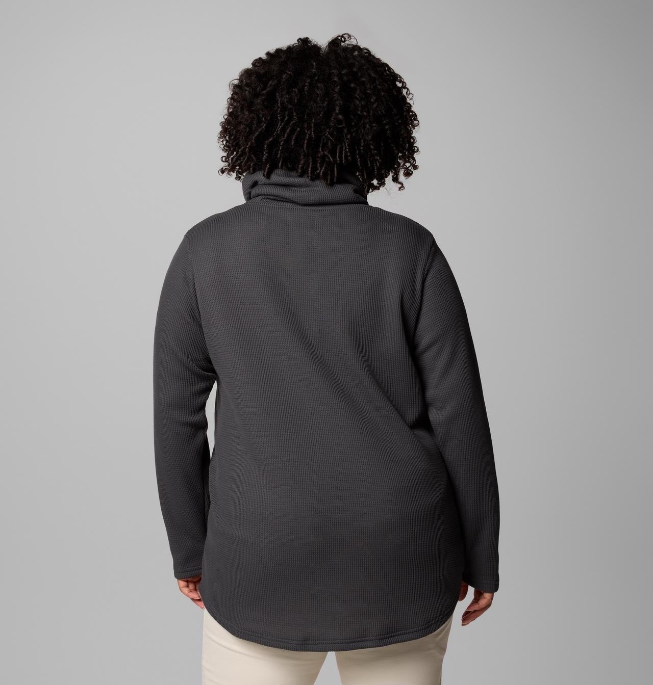Women's Holly Hideaway™ Waffle Cowl Neck Pullover - Plus Size | 011 | 1X 2