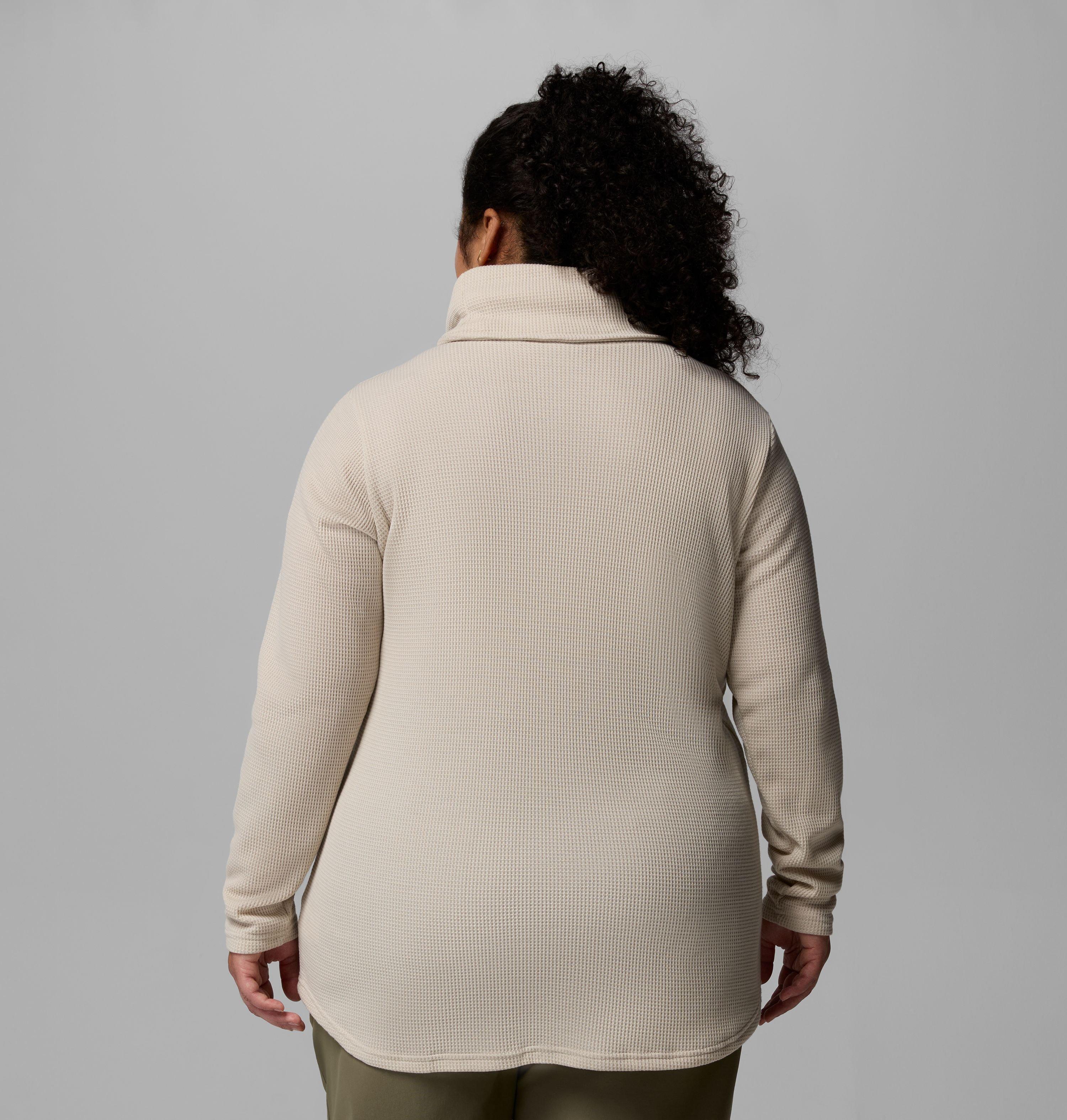 Women's Holly Hideaway Waffle Cowl Neck Pullover - Plus Size | 278 | 3X 3