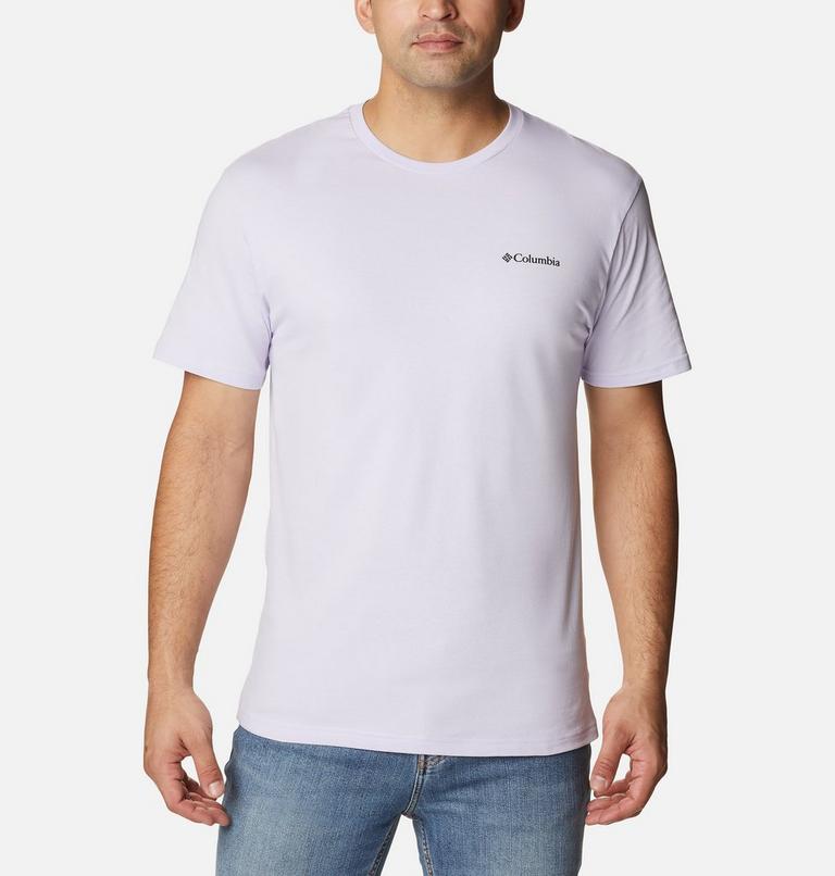 T-shirt Graphique Cavalry Trail Homme, Color: Purple Tint, Retro Multnomah Graphic, image 2