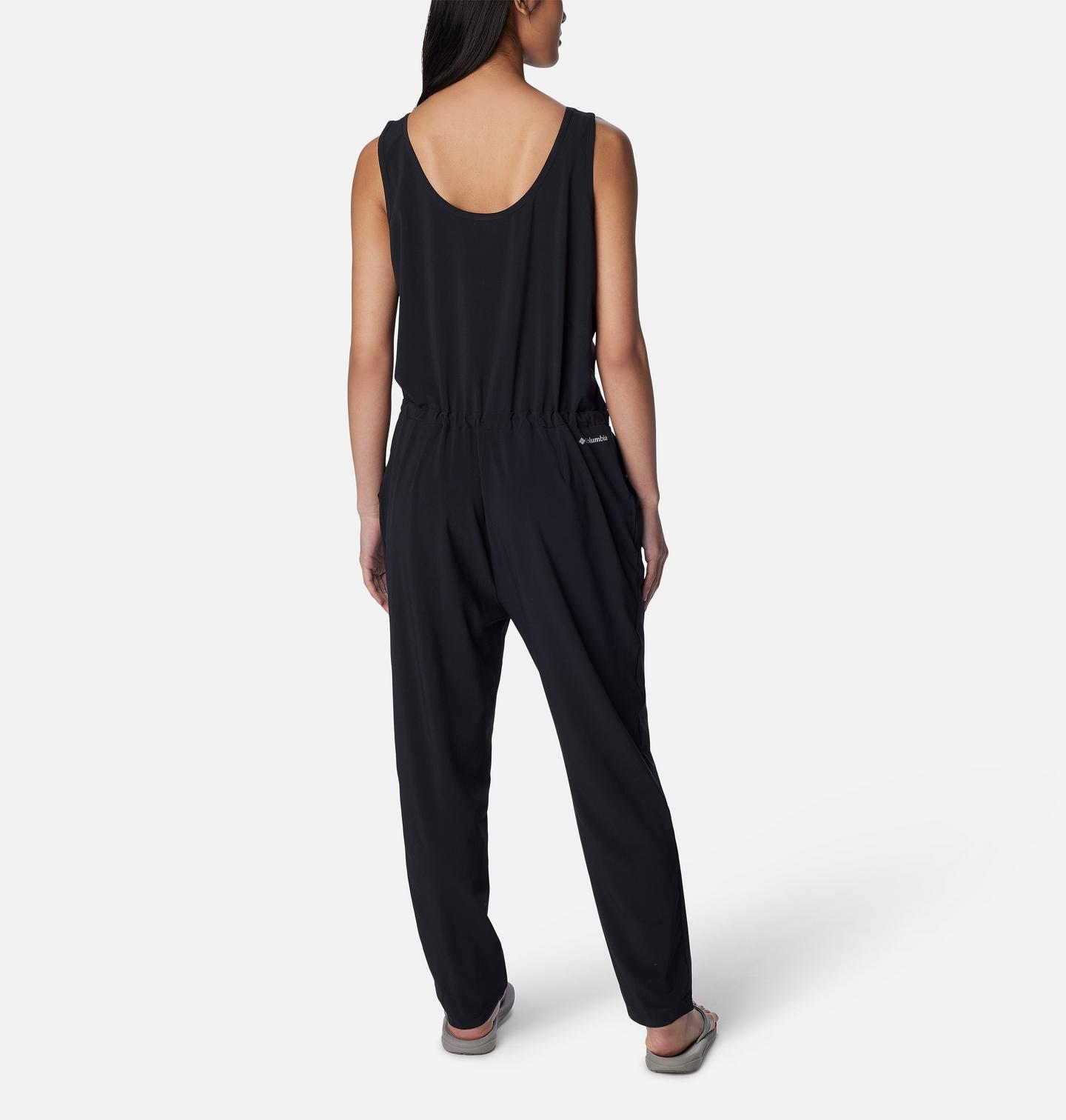 Женский комбинезон Columbia Anytime Tank Jumpsuit, цвет: Чёрный — фото 2