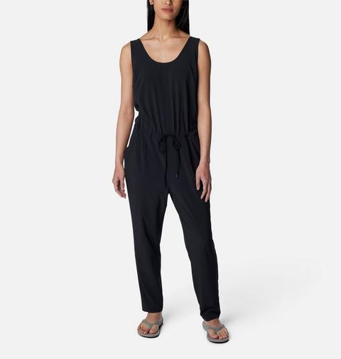 Женский комбинезон Columbia Anytime Tank Jumpsuit, цвет: Чёрный