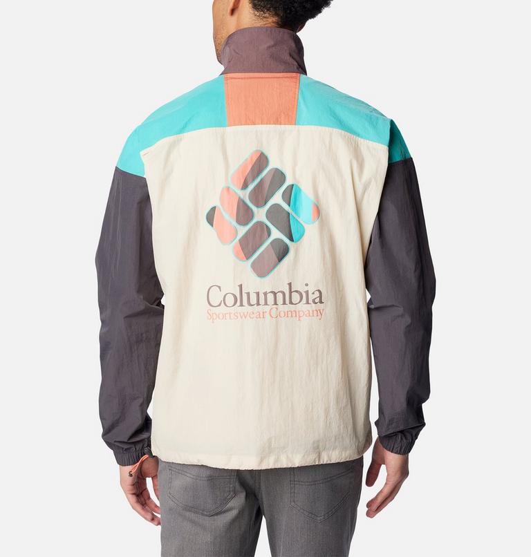 Unisex Riptide Retro Anorak, Color: Dark Stone, image 2