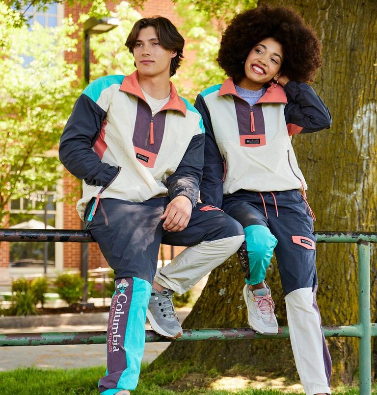 Unisex Riptide Retro Anorak, Color: Dark Stone, image 10